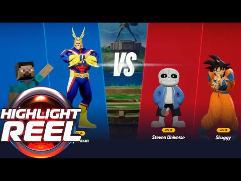 Highlight Reel - Goku, Minecraft Steve Modded Into MultiVersus | Highlight Reel # 646