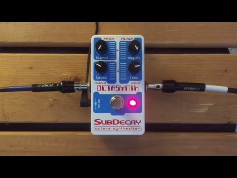 5 Minutes with the SubDecay Octasynth - Pedal Demo
