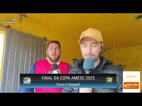 FINAL DA COPA AMESC 2025 / SAO JOÃO DO SUL X TURVO, 23 DE NOVEMBRO