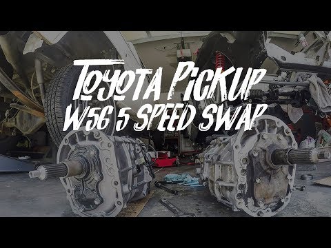 Toyota Pickup W56 5 Speed Swap