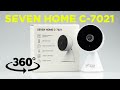 Розумна Wi-Fi камера (відеоняня) SEVEN HOME С-7021