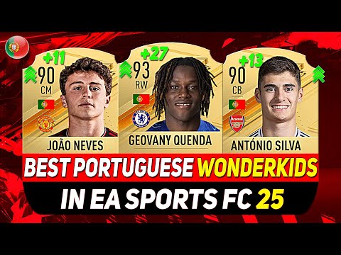 EA FC 25 WONDERKIDS 🇵🇹 ✸ I MIGLIORI GIOVANI TALENTI PORTOGHESI IN MODALITÀ CARRIERA! con QUENDA, ...