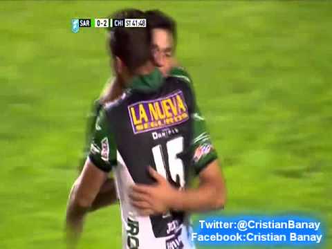 Sarmiento 1 Nueva Chicago 2 (Relato Martin Perazzo) Torneo Primera Division 2015