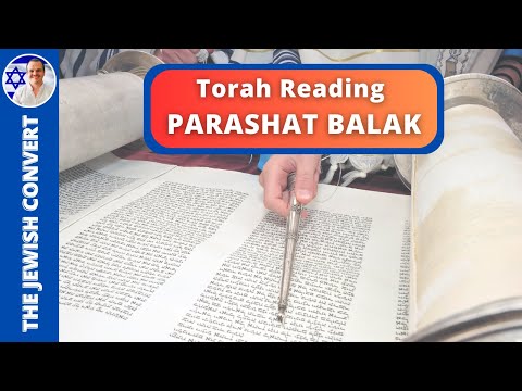 Torah Reading | Parashat BALAK in Hebrew with English Translation