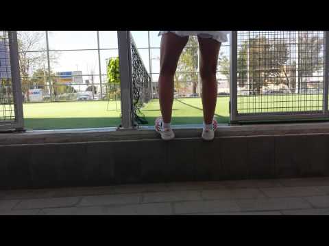 R.P trabajo del tren inferior en padel.
