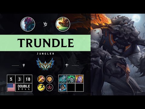 Trundle Jungle vs Rammus - NA Challenger Patch 14.14