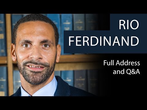 Rio Ferdinand | Full Address & Q&A | Oxford Union