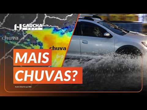 TEMPORAL e CHUVAS no RS: a previsão do tempo com Cléo Kuhn | Gaúcha Hoje