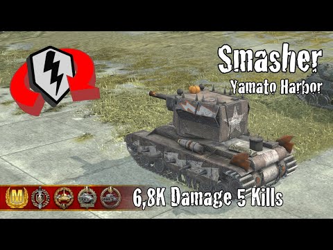 Smasher  |  6,8K Damage 5 Kills  |  WoT Blitz Replays