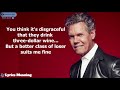 Randy Travis - Better Class Of Losers | Lyrics Meaning