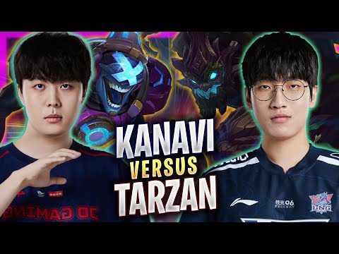 TARZAN vs KANAVI! - WBG Tarzan Plays Maokai JUNGLE vs JDG Kanavi Brand! | Season 2024