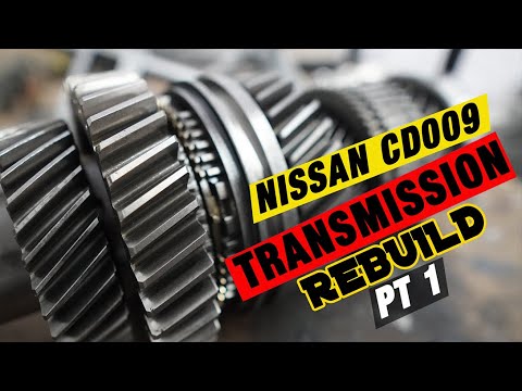 Nissan CD009 Transmission Rebuild Pt 1