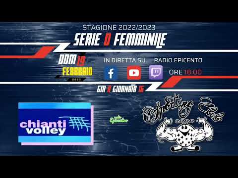 Chianti Volley VS A.S.D. Sporting Club 2000 | Serie D Toscana 22/23  | Gir. A | Giornata 16