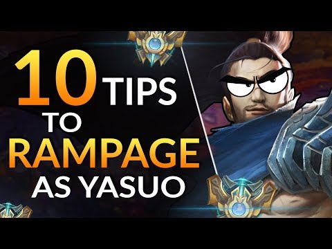 10 SIMPLE TIPS to go YASUO GOD - Combos, Tricks and Matchups | LoL Guide (Challenger)