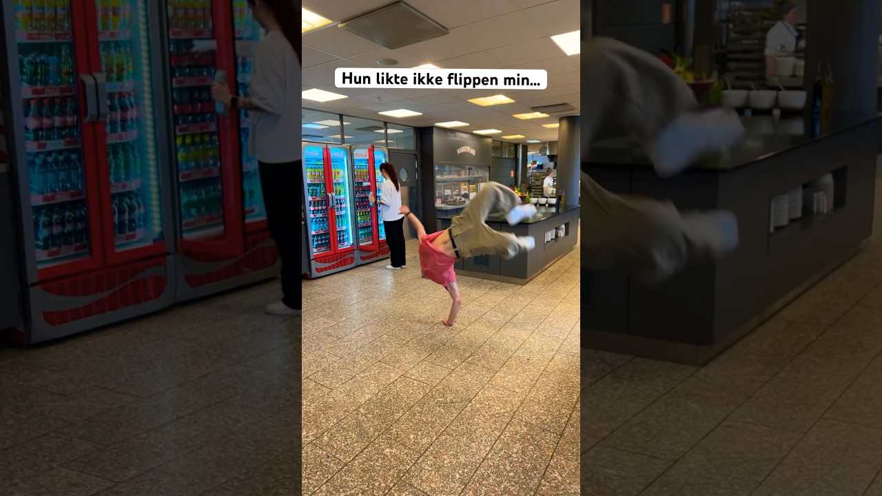 Jeg får ikke komme i kantina på NRK lenger… #flippklipp #shorts