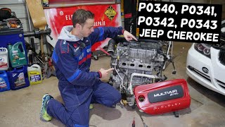 JEEP CHEROKEE CODE P0340 P0341 P0342 P0343 CAMSHAFT POSITION SENSOR, ENGINE LIGHT ON