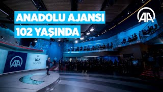 Anadolu Ajansı 102'nci kuruluş yıl dönümünü törenle kutladı