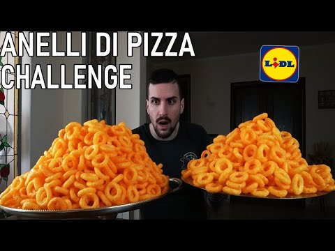 ANELLI DI PIZZA CHALLENGE | 1 KG di PATATINE FRITTE | Challenge da FOLLE | MAN VS FOOD #cheatday