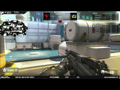 Optic Gaming vs Faze Red - Game 1 - WBF - North American Championships