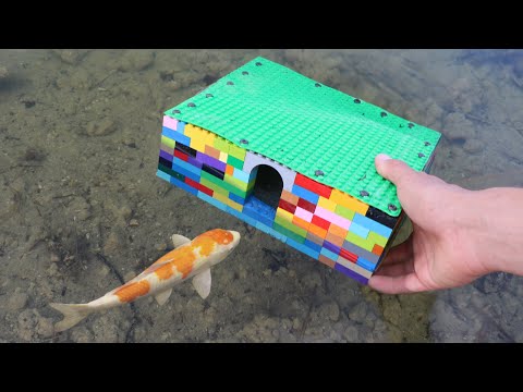 LEGO FLEX SEAL FISH TRAP! DIY