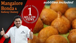 Download lagu Venkatesh Bhat makes Railway Chutney and Mangalore Bonda |CC | goli baje | bonda | starters | snacks mp3
