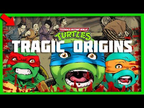 The IDW Ninja Turtles - Dark & Tragic Origins EXPLAINED (IDW Comics Moments)