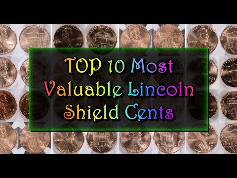 TOP 10 Most Expensive 2010-Current Lincoln Shield Cents RIGHT NOW!