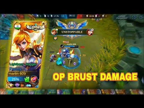 TOP GLOBAL BUILD FOR NEW PATCH FANNY !! AUTO CARRY TEAM | NEW BUILD | FANNY MLBB