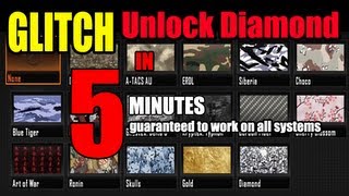 Black Ops 2 Glitch: Get Diamond Camo In 5 minutes