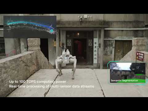 GENISOM L1-EDU | A Quadruped Robot for Real-World Autonomous Navigation