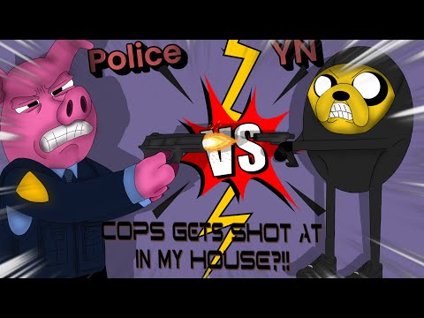 Cops Gets Shot At In My House (Animated Story) |Smoovv World