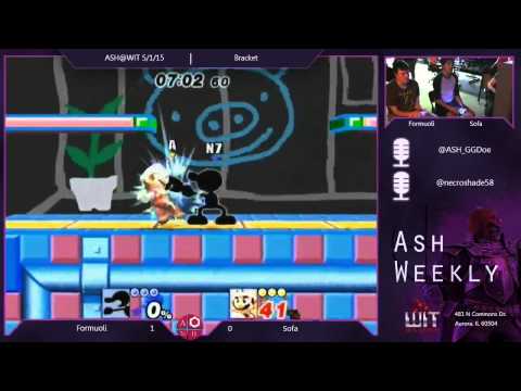PM Bracket ASH@WIT 5/1/15 - Formuoli (G&W) vs Sofa (Falcon, Mario)