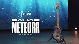 Video thumbnail for The Player Plus Meteora Active Bass | Player Plus Series | Fender by Fender