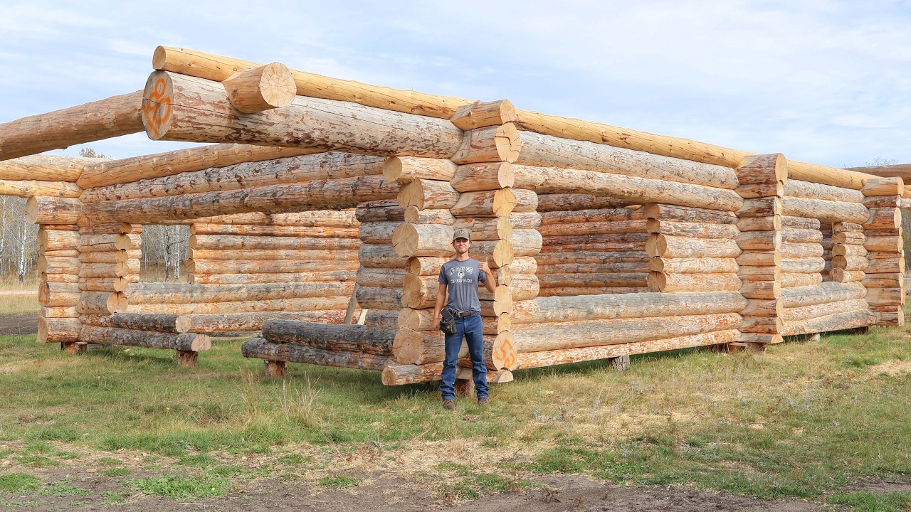 I Spent 2 Years Building My 1st Log Home