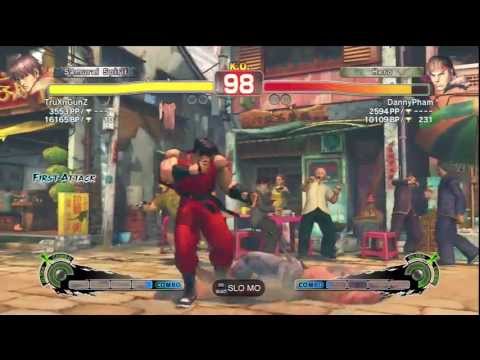 SSF4 AE TruXnGunZ (Guy) vs DannyPham (Ryu)
