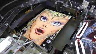 Working On The Incredible Face Mechanism Of A Williams Bride Of Pinbot Pinball Machine 2