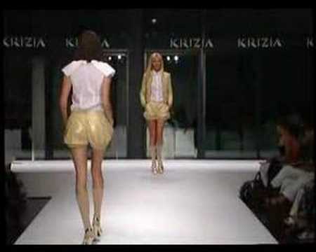 krizia fashion show  woman PE 2008