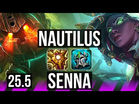 NAUTILUS & Varus vs SENNA & Kai'Sa (SUP) | KR Grandmaster | 25.5