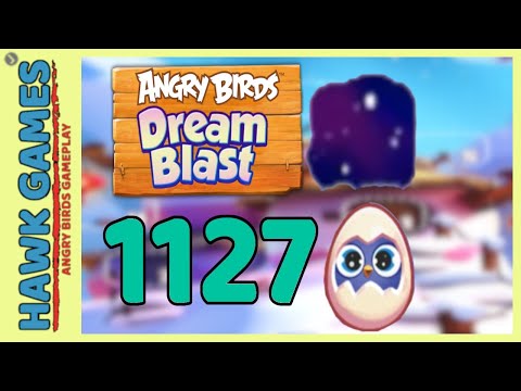 Angry Birds Dream Blast Level 1127 - Walkthrough, No Boosters