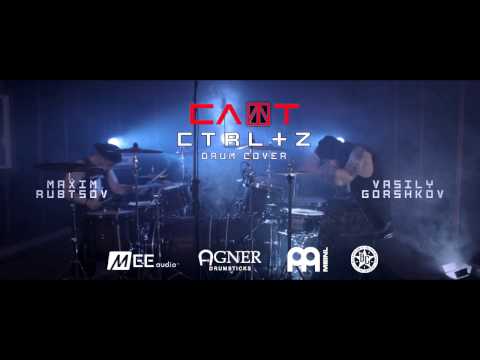 СЛОТ — CTRL+Z (drum cover by Vasiliy Gorshkov & Maxim Rubtsov)