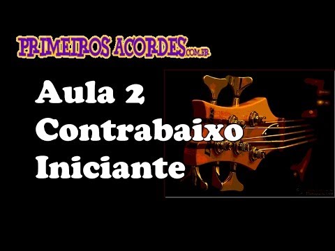 Aprenda a tocar contrabaixo - aula 2 - Tocando um blues