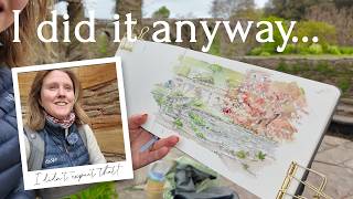 I Faced My Fears & Painted Outside My Comfort Zone (Hestercombe Vlog Part 2)
