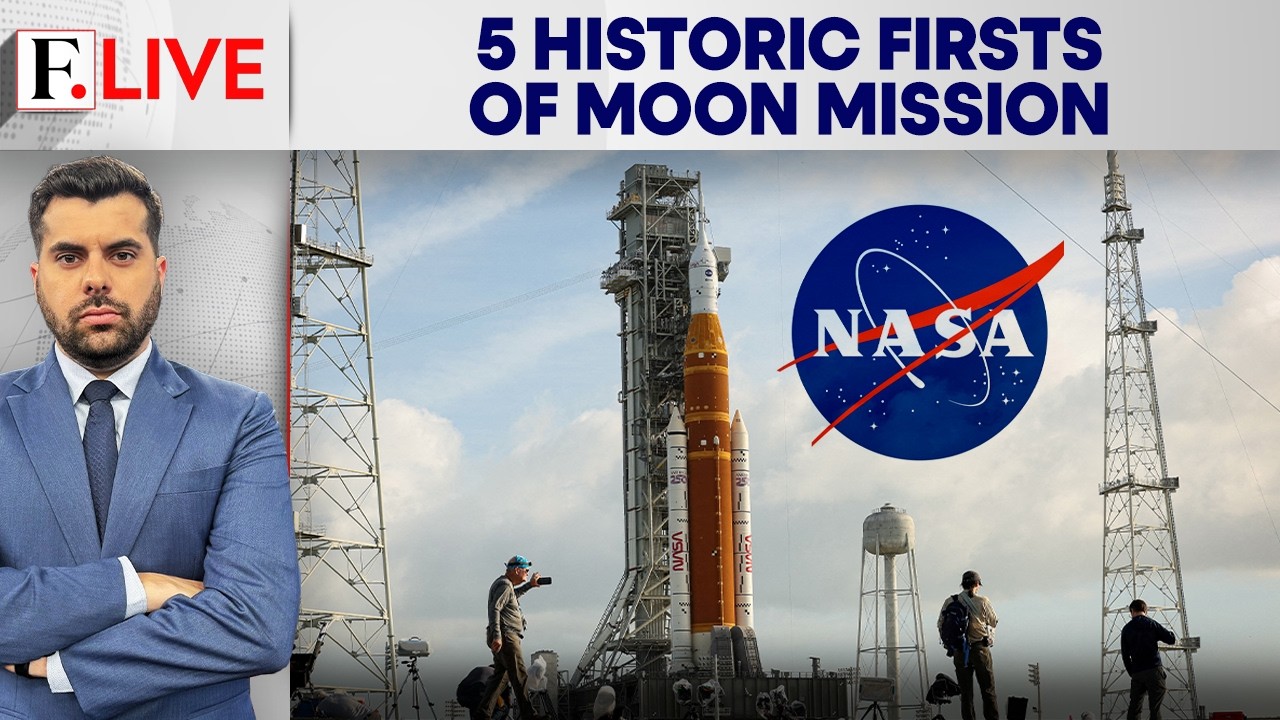 NASA Set to Launch Artemis II: First Crewed Moon Mission in Over 50 Years | Firstpost Live | N18G