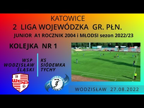 WSP WODZISŁAW- SIÓDEMKA TYCHY skrót meczu