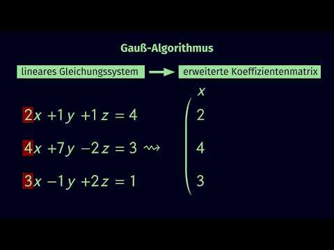 Gauß-Algorithmus – Erklärung einfach erklärt | sofatutor