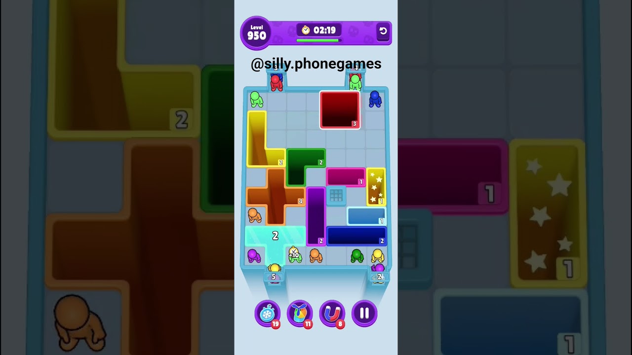 Drop Away Level 950 Walkthrough Solution