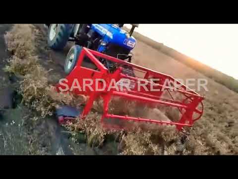 Sardar multi crop tractor mounted multi crop cutter reaper (...