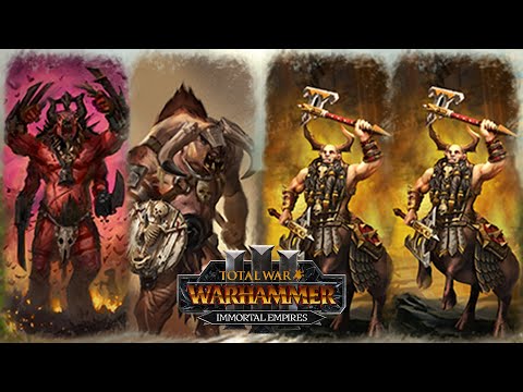 Bulling - Chaos Dwarfs vs Beastmen // Total War: WARHAMMER 3