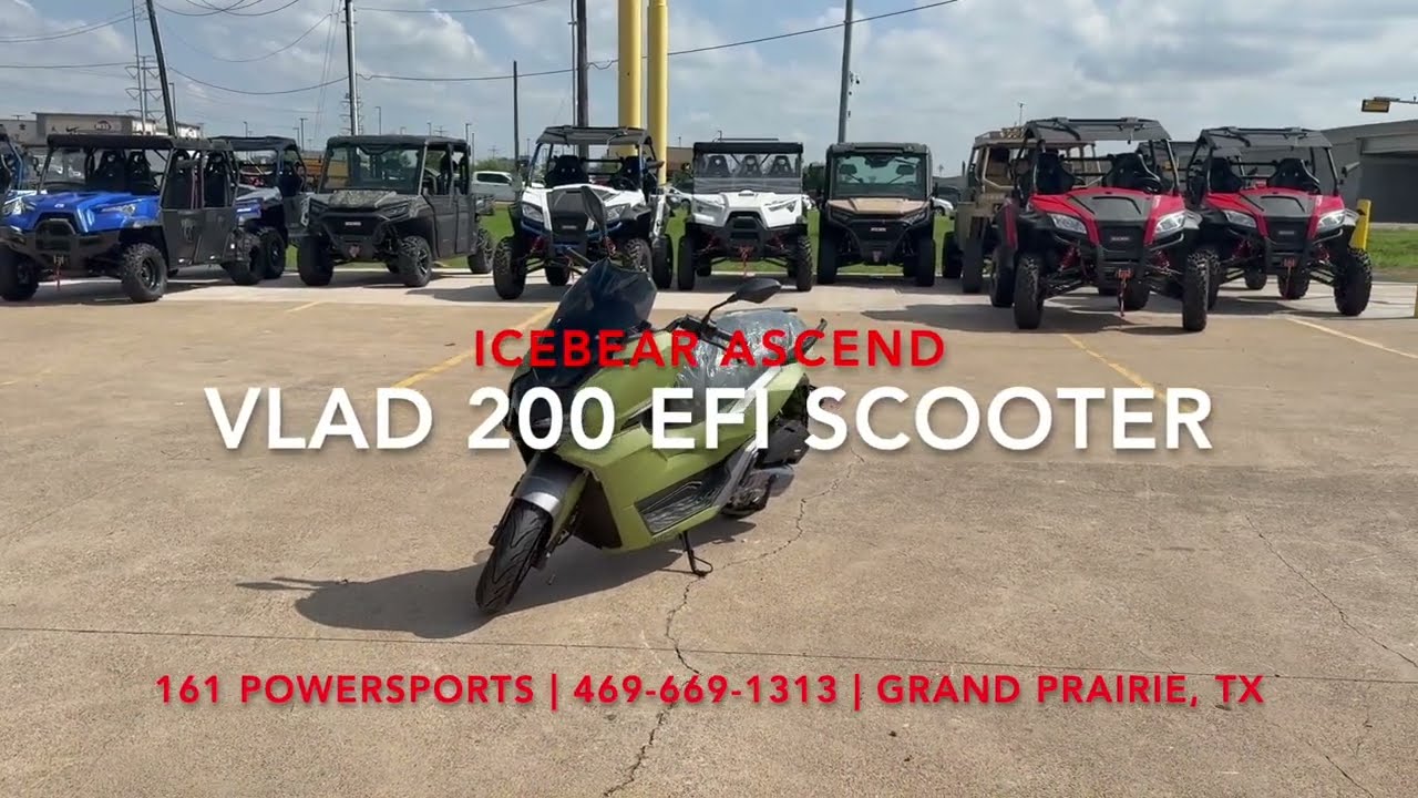 BETTER Than Honda?? 😳 $2499 Icebear VLAD 200cc Scooter Walkthrough