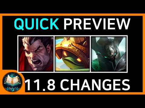 11.8 Patch Preview (Quick Summary)